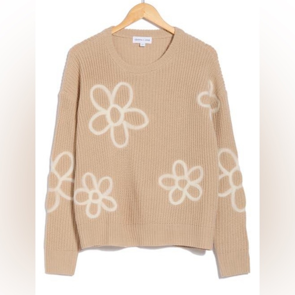 Gemma and Jane Floral Sweater